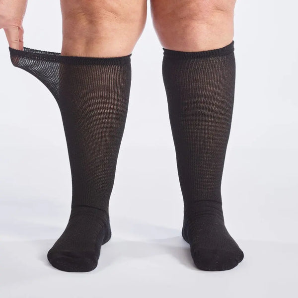 Svarta komfortstrumpor från Diasocks