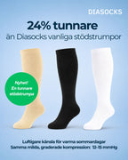 Diasocks Tunn Stödstrumpa (12–15 mmHg)